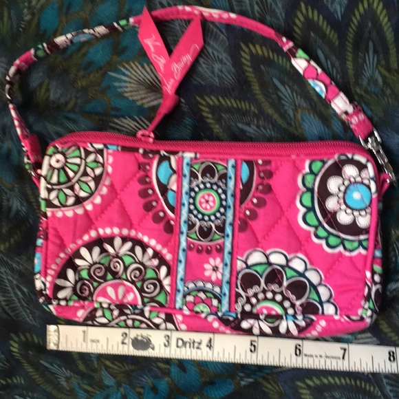 Vera Bradley Handbags - Beautiful like new multi pink print wristlet
